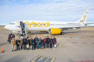 CRECE LA CONECTIVIDAD AÉREA: LLEGÓ A PUERTO MADRYN EL PRIMER VUELO DE FLYBONDI DESE BUENOS AIRES