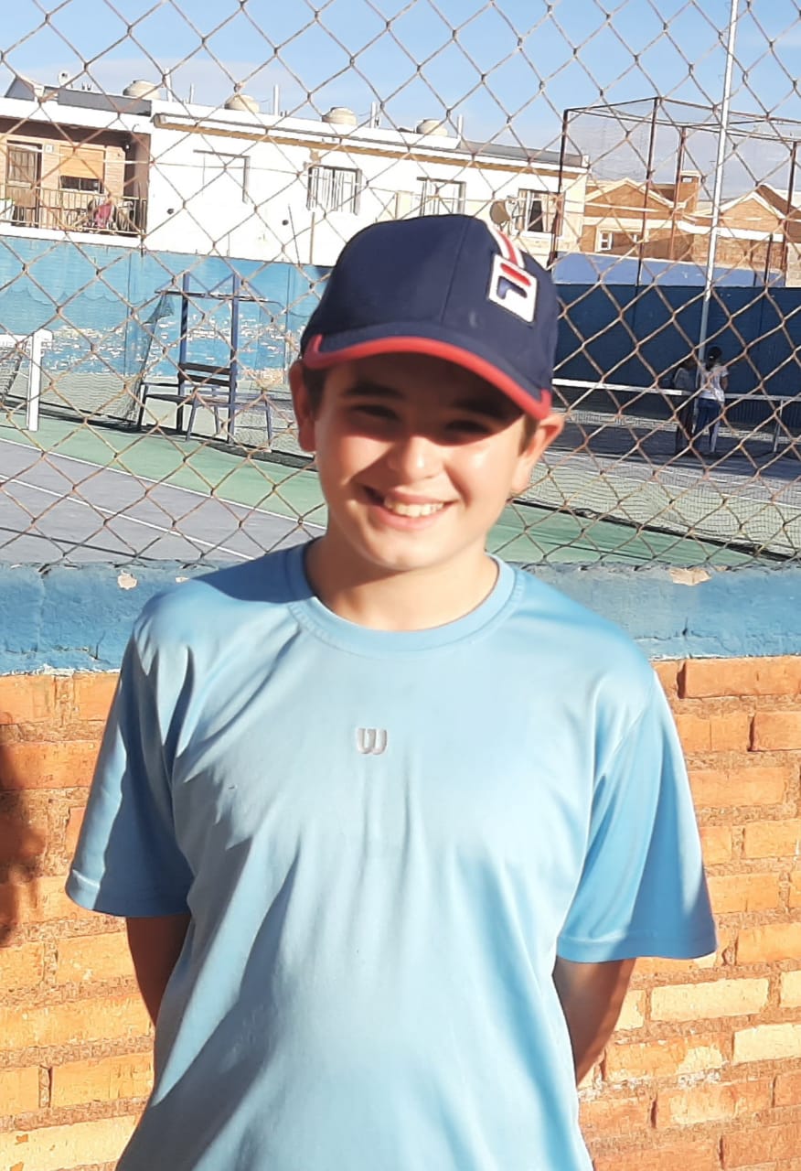 EL MADRYNENSE ENZO DÍAZ FANTILLI FUE CITADO A LA SELECCIÓN ARGENTINA DE TENIS