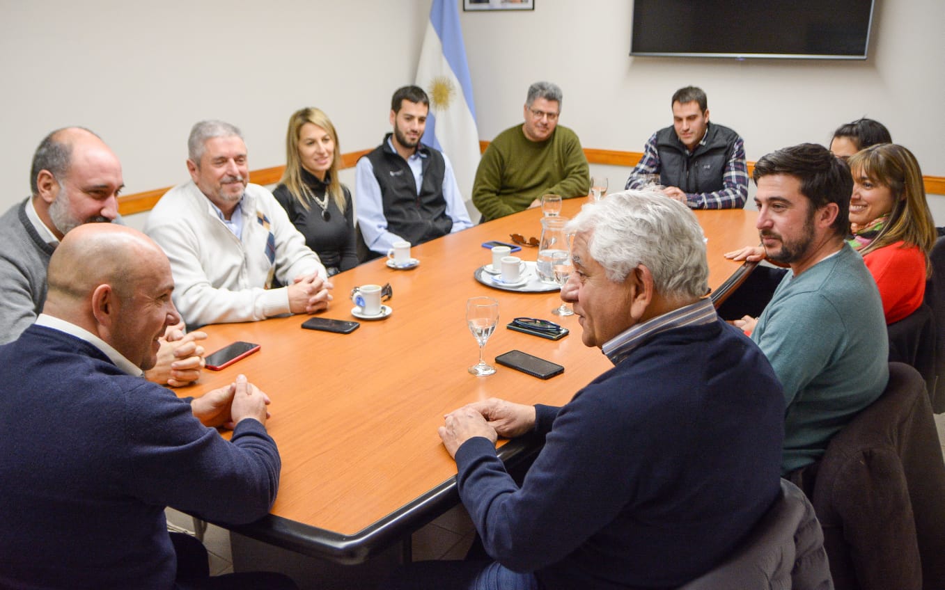 SASTRE RECIBIÓ A LAS NUEVAS AUTORIDADES DE CIMA PARA AVANZAR EN ACCIONES CONJUNTAS QUE PERMITAN FORTALECER EL CRECIMIENTO PRODUCTIVO DE LA CIUDAD