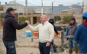 SE PUSO EN MARCHA LA OBRA PARA LA CONSTRUCCIÓN DEL CENTRO DE DESARROLLO EN DEPORTES DE ARENA DE PUERTO MADRYN