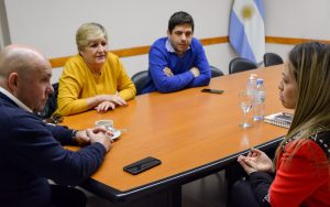 EL INTENDENTE RECIBIÓ A LA NUEVA TITULAR DE LA UDAI DE ANSES EN PUERTO MADRYN Y CONTINUARÁN DESARROLLÁNDOSE TRABAJOS CONJUNTOS