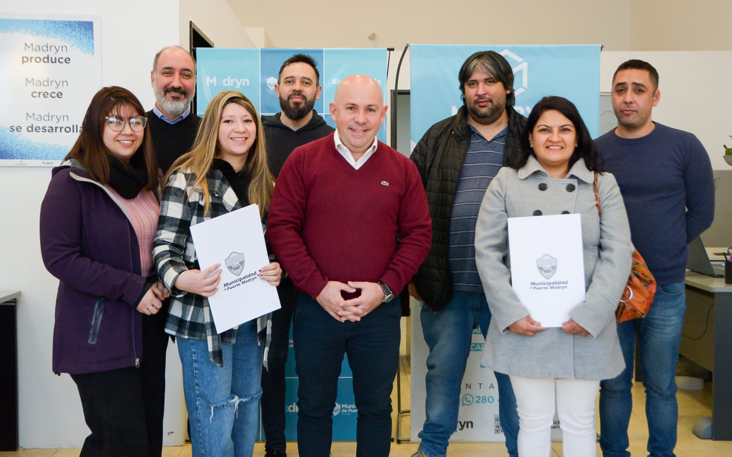 SASTRE ENTREGÓ NUEVAS LÍNEAS DE FINANCIAMIENTO PARA EMPRENDEDORES DE PUERTO MADRYN