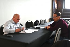 SASTRE SE REUNIÓ CON AUTORIDADES DE FLYBONDI PARA GESTIONAR LA AMPLIACIÓN DE FRECUENCIAS A PUERTO MADRYN