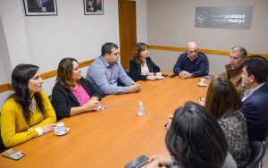 SASTRE RECIBIÓ A BÁEZ, MINISTRO DEL SUPERIOR TRIBUNAL DE JUSTICIA, PARA AVANZAR EN CAPACITACIONES Y DIFUSIÓN SOBRE LOS JUICIOS POR JURADOS