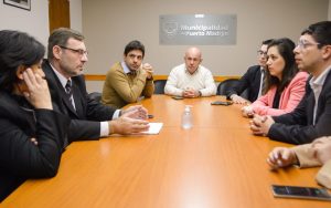 EL INTENDENTE GESTIONÓ ANTE EL BANCO DEL CHUBUT DISTINTAS LÍNEAS PARA BENEFICIAR A ABOGADOS QUE RECIÉN COMIENZAN EN LA PROFESIÓN