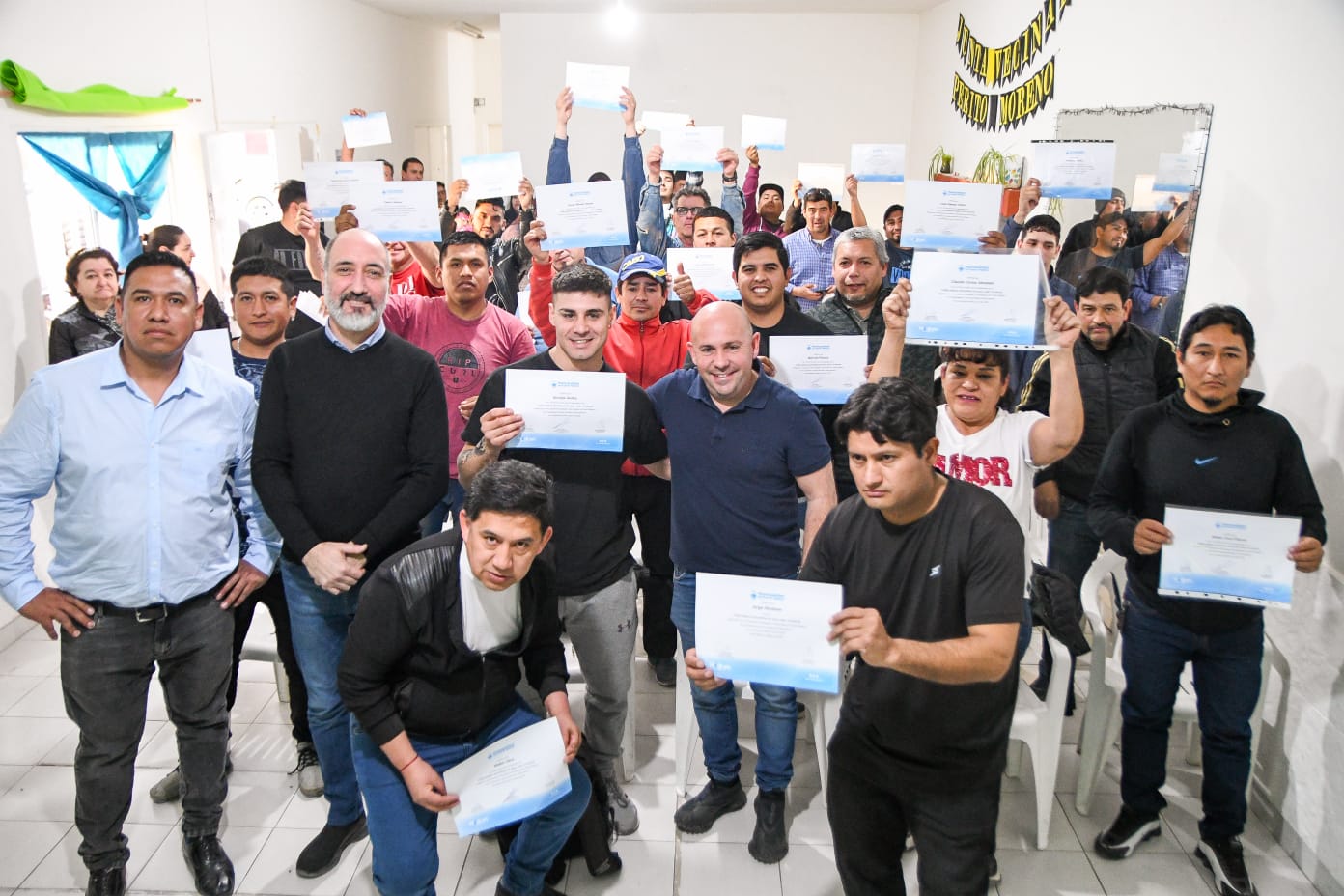 SASTRE ENTREGÓ CERTIFICADOS A QUIENES CONCLUYERON CON SUS CAPACITACIONES PARA SER GASISTAS