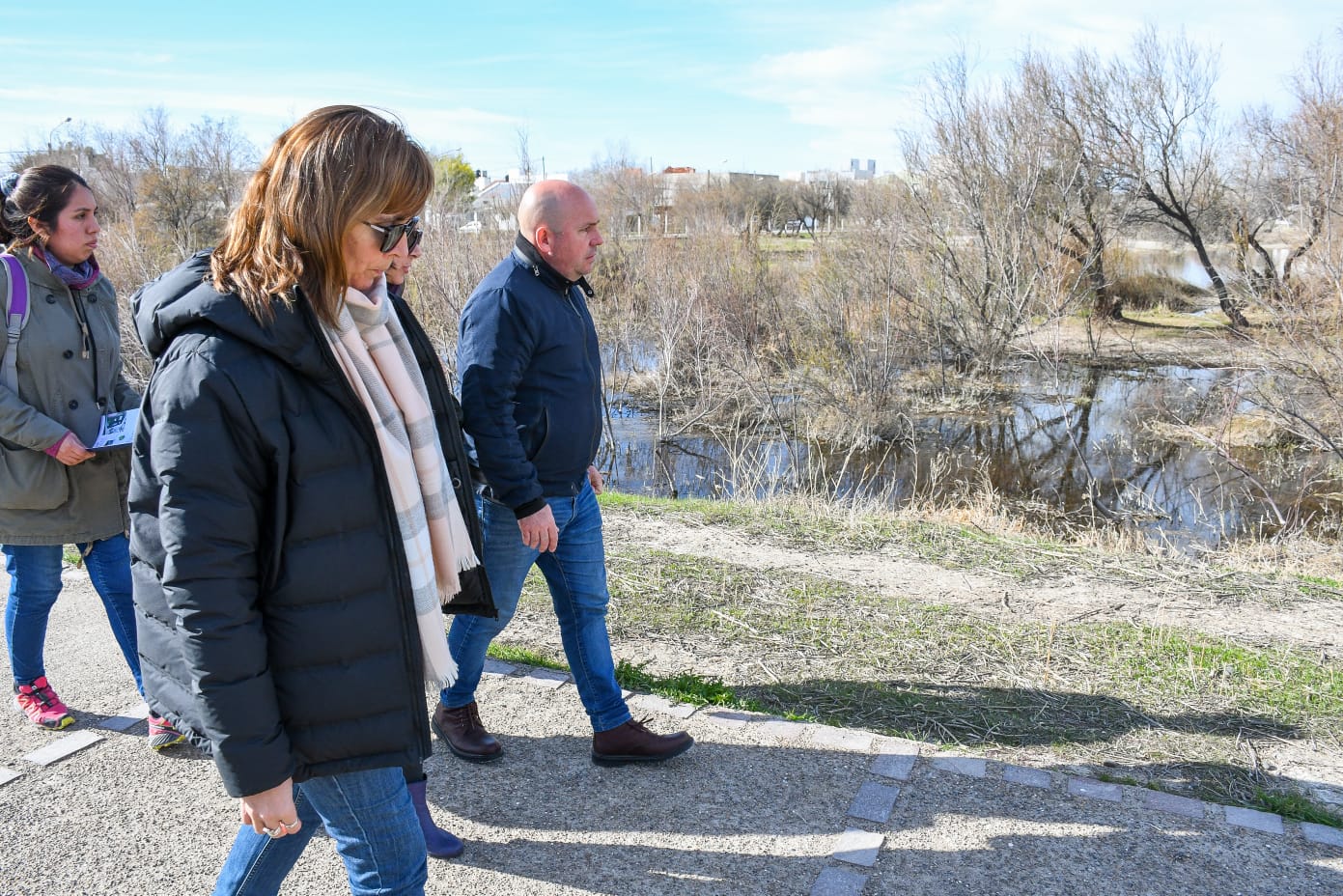 AVANZA LA PRIMERA ETAPA DE OBRAS PARA LA PUESTA EN VALOR DEL ÁREA PROTEGIDA Y URBANA “LA LAGUNA”