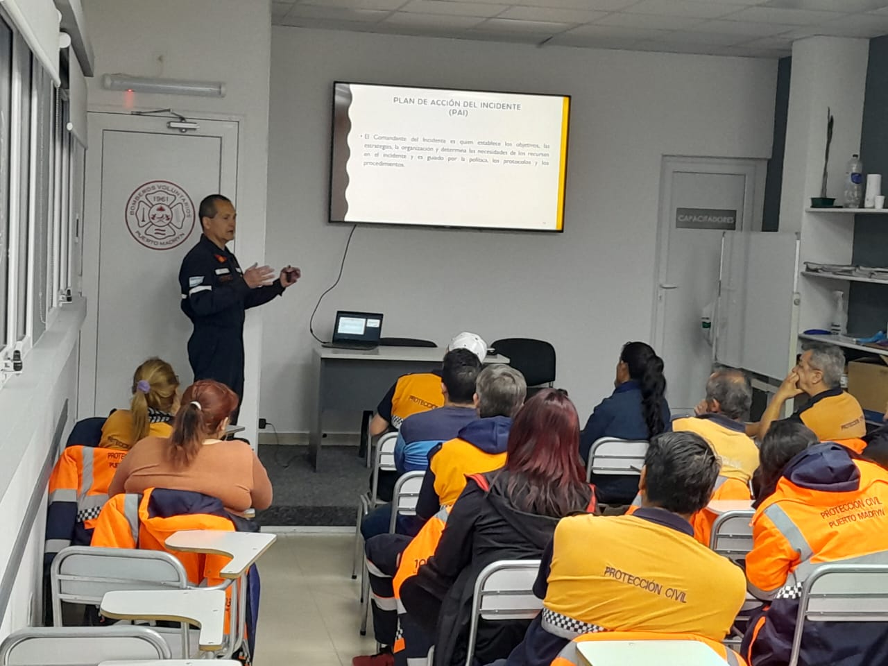 CAPACITARON A PERSONAL MUNICIPAL SOBRE LA IMPLEMENTACIÓN DEL SISTEMA COMANDO DE INCIDENTES
