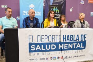SE PRESENTÓ EN PUERTO MADRYN LA CAMPAÑA “EL DEPORTE HABLA DE SALUD MENTAL”