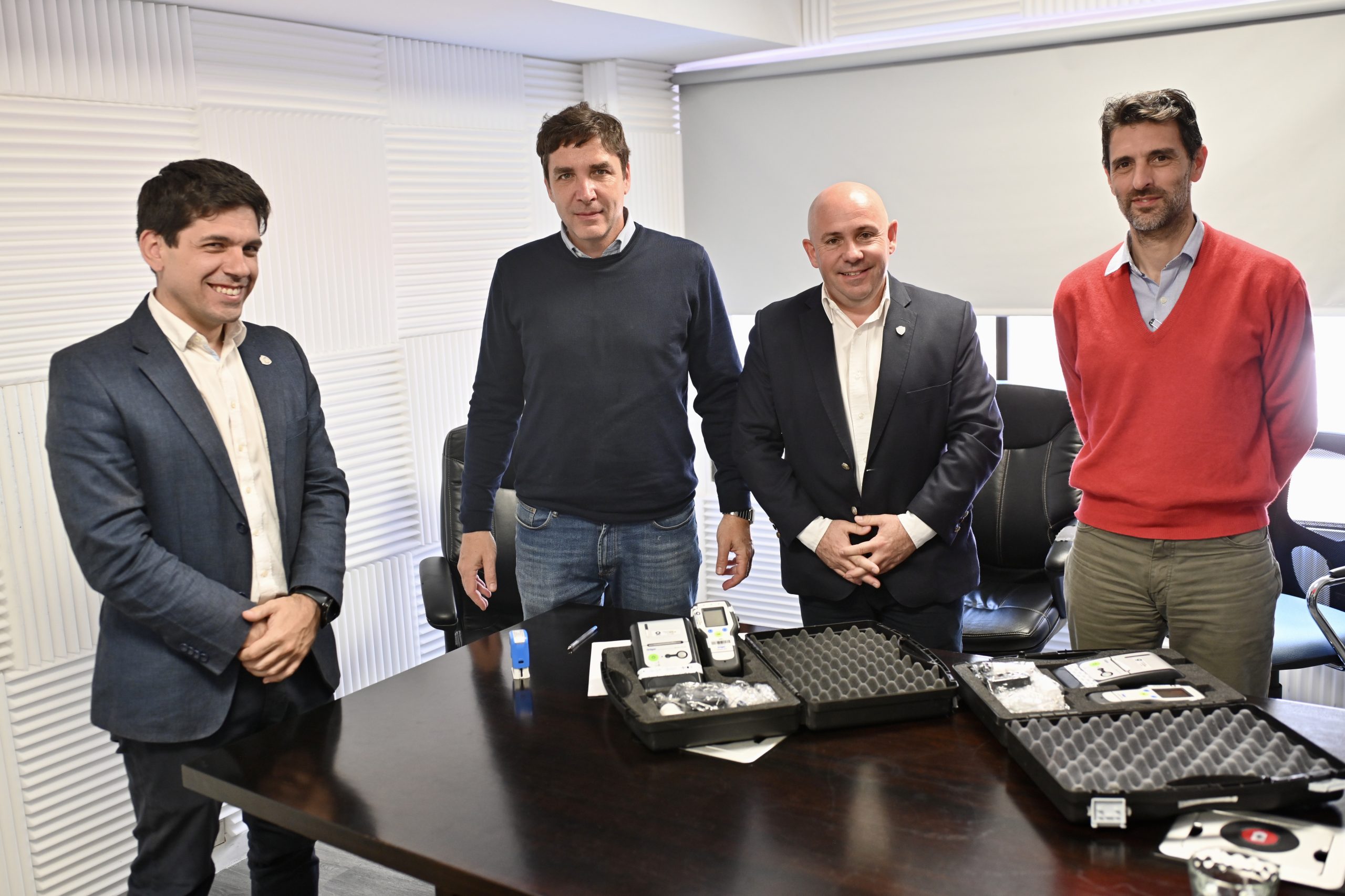 EL INTENDENTE GESTIONÓ NUEVOS ALCOHOLÍMETROS  PARA FORTALECER LA SEGURIDAD VIAL DE PUERTO MADRYN