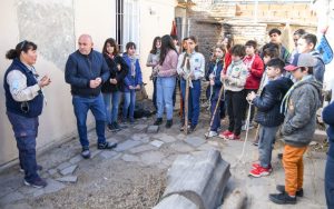 SASTRE VISITÓ AL GRUPO SCOUT ALMIRANTE S. R. STORNI Y DESTACÓ EL TRABAJO SOCIAL QUE SE REALIZA EN EL ESPACIO
