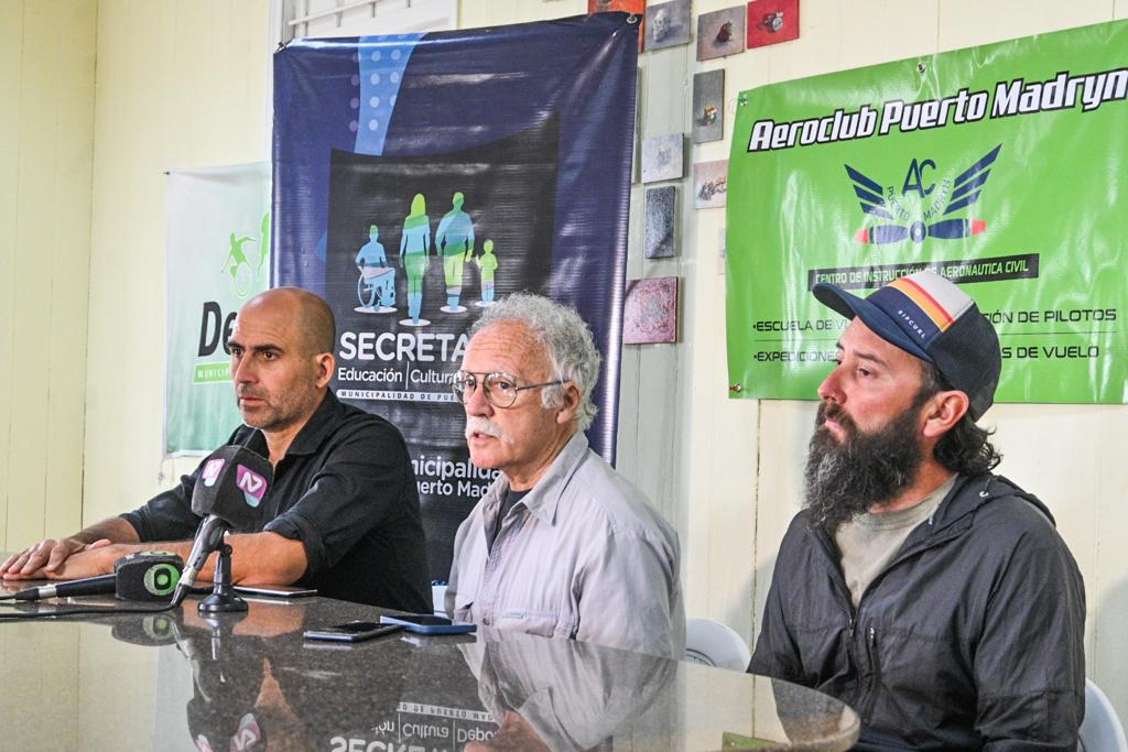 SE PRESENTÓ EL FESTIVAL AEROMADRYN 2022 POR EL ANIVERSARIO DEL AEROCLUB