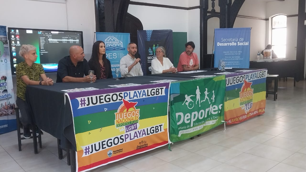 LOS JUEGOS INTERNACIONALES DE PLAYA LGBT+ FUERON PRESENTADOS EN BUENOS AIRES