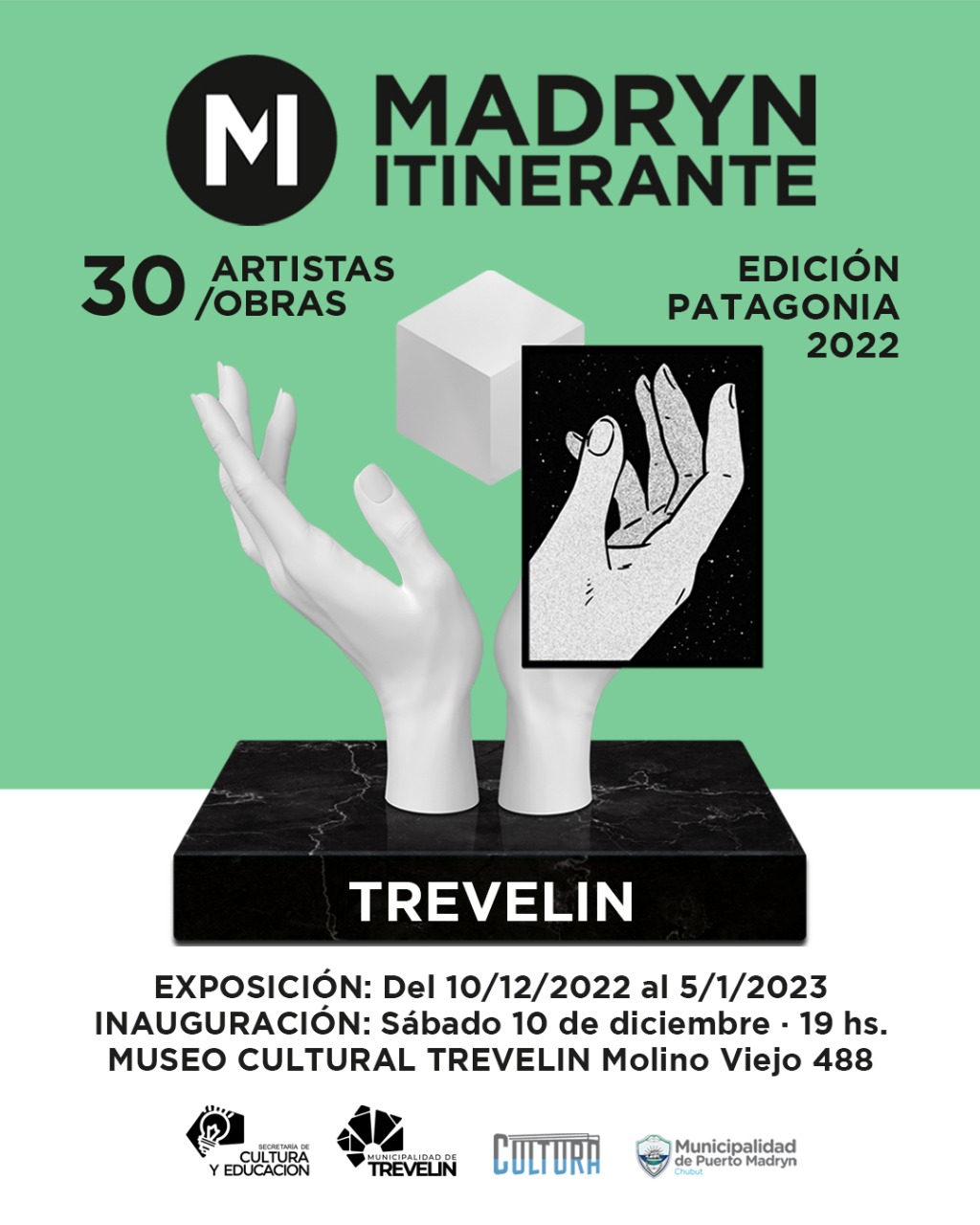 LA MUESTRA “MADRYN ITINERANTE” SE EXHIBE EN TREVELIN