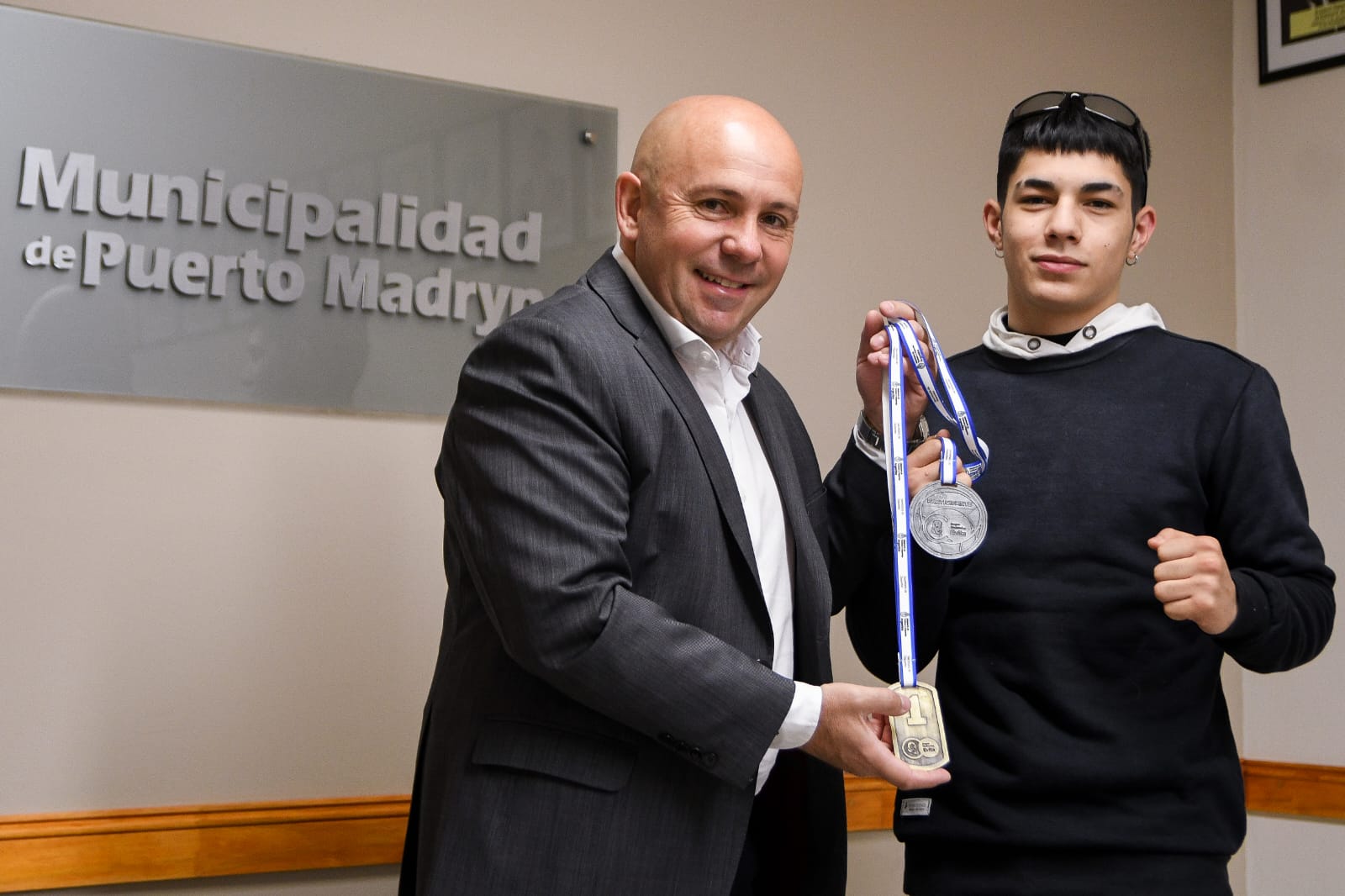 EL INTENDENTE SIGUE RATIFICANDO SU APOYO Y ACOMPAÑAMIENTO HACIA LOS DEPORTISTAS DE PUERTO MADRYN