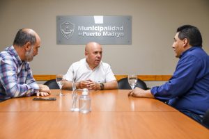 EL INTENDENTE RECIBIÓ AL GERENTE LOCAL DE CARREFOUR, DONDE SE ANUNCIÓ QUE LA SUCURSAL DEL CENTRO DE MADRYN ABRIRÁ LAS 24 HORAS