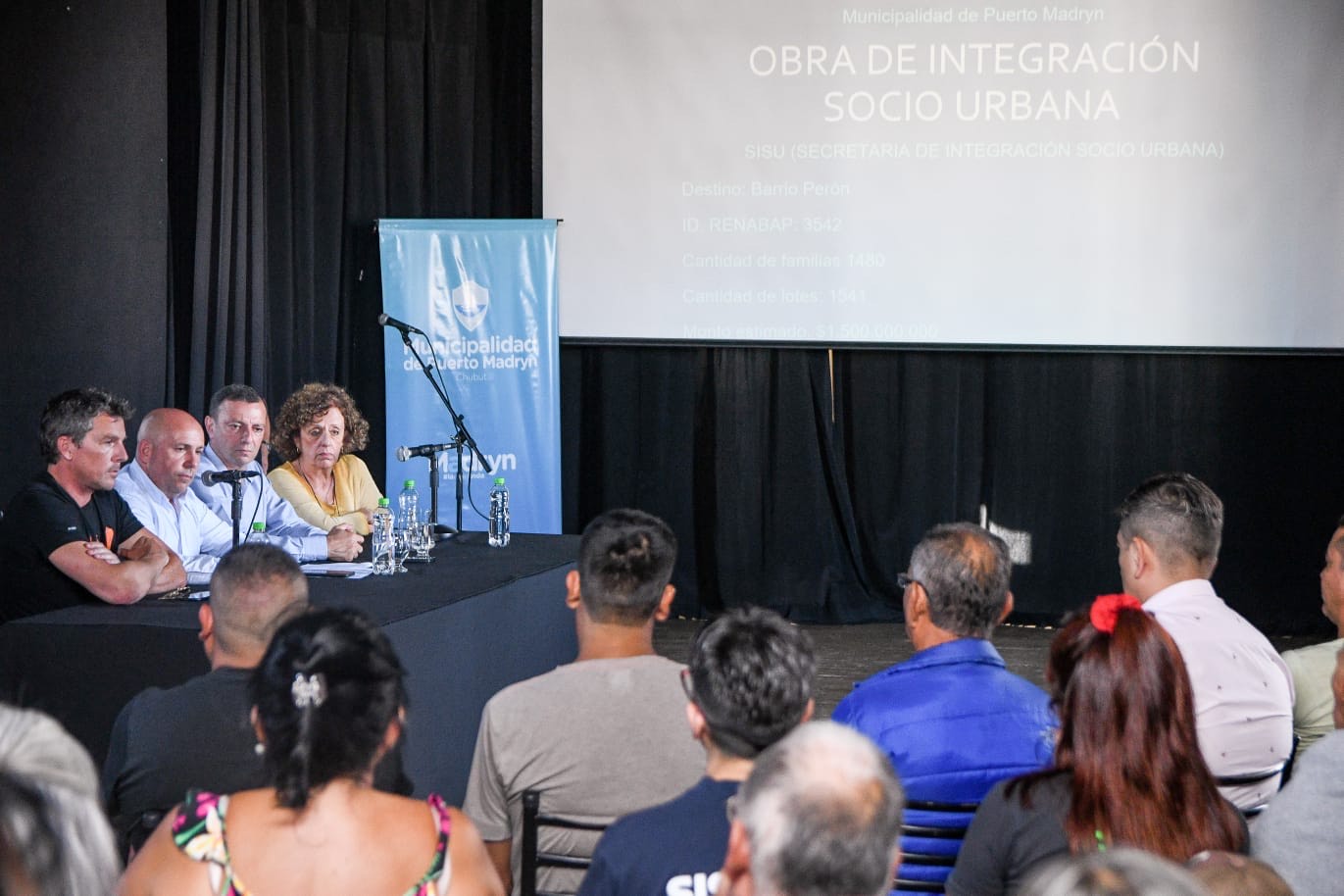 SE REALIZARÁN OBRAS EN EL BARRIO PRESIDENTE PERÓN DE PUERTO MADRYN QUE MEJORARÁN LA CALIDAD DE VIDA DE MÁS DE 1.500 FAMILIAS