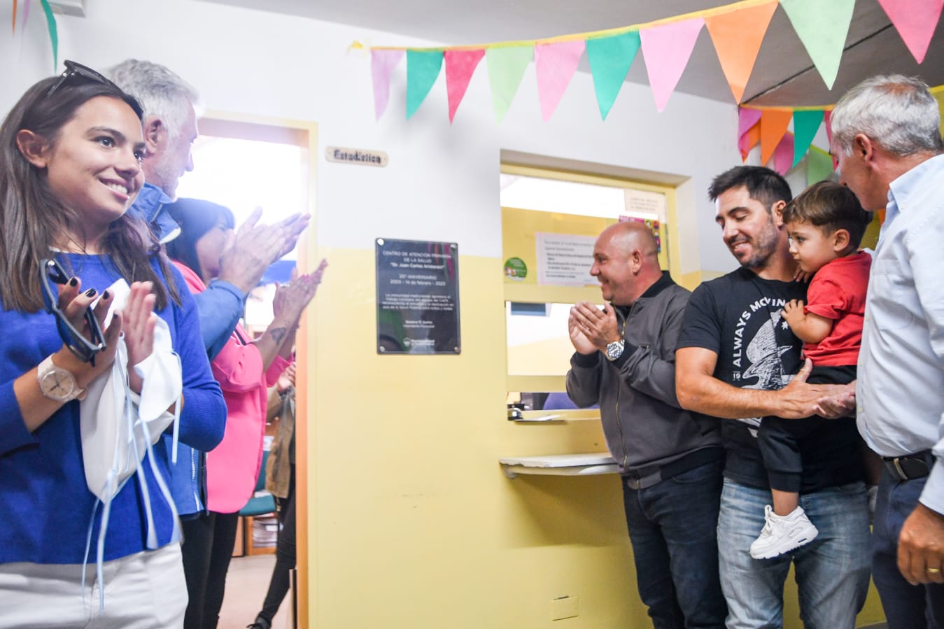 EL INTENDENTE PARTICIPÓ DE LOS FESTEJOS POR EL 20º ANIVERSARIO DE LA REAPERTURA DEL CAPS “JUAN CARLOS ARISTARAIN”