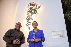 SASTRE PARTICIPÓ DE LA INAUGURACIÓN DEL MURAL “ARGENTINA PRODUCTIVA. ENGRANAJES SALUDABLES”