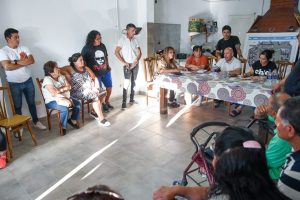 EL INTENDENTE ESTUVO EN EL BARRIO DON BOSCO, DONDE DIALOGÓ CON LOS VECINOS DEL SECTOR