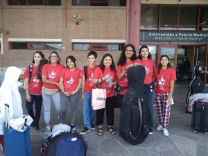 INTEGRANTES DE LA ORQUESTA MUNICIPAL INFANTO JUVENIL PARTICIPAN DEL FESTIVAL FEDERAL