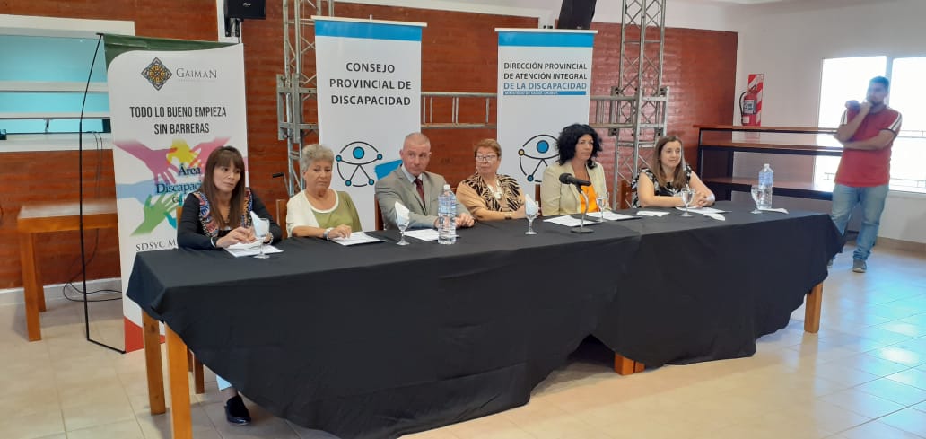PUERTO MADRYN PRESENTE EN LA 52ª ASAMBLEA DEL CONSEJO PROVINCIAL DE DISCAPACIDAD EN GAIMAN