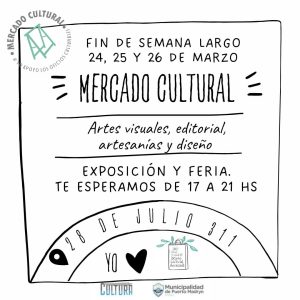 EL MERCADO CULTURAL TENDRÁ UNA NUEVA EDICIÓN ESTE FIN DE SEMANA LARGO