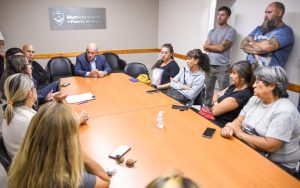 EL INTENDENTE RECIBIÓ A VECINOS DEL PARQUE ECOLÓGICO “EL DORADILLO” PARA DIAGRAMAR ACCIONES QUE FORTALEZCAN LA SEGURIDAD EN EL SECTOR