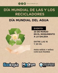 LA DIRECCIÓN DE CIENCIA Y EDUCACIÓN AMBIENTAL CELEBRARÁ EL DÍA DE LAS Y LOS RECICLADORES