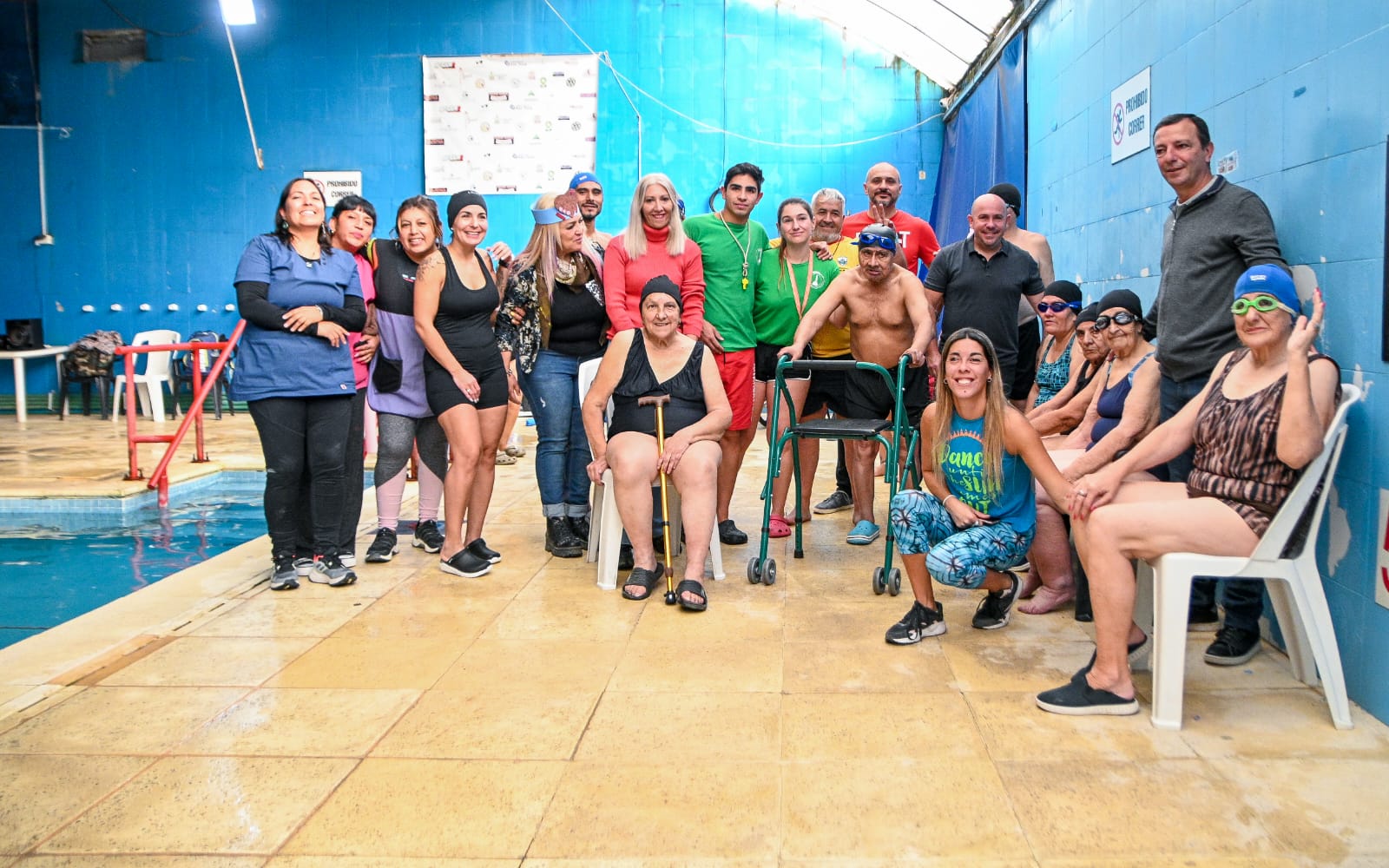 SASTRE ENCABEZÓ LA APERTURA DE NUEVAS ACTIVIDADES RECREATIVAS PARA ADULTOS MAYORES DE PUERTO MADRYN