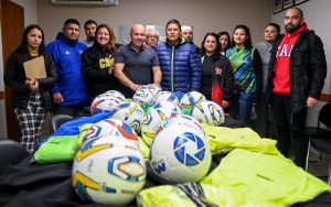 EL INTENDENTE RATIFICÓ SU ACOMPAÑAMIENTO HACIA LOS 15 CLUBES QUE FORMAN PARTE DE LA LIGA INDEPENDIENTE DE FÚTBOL AMATEUR