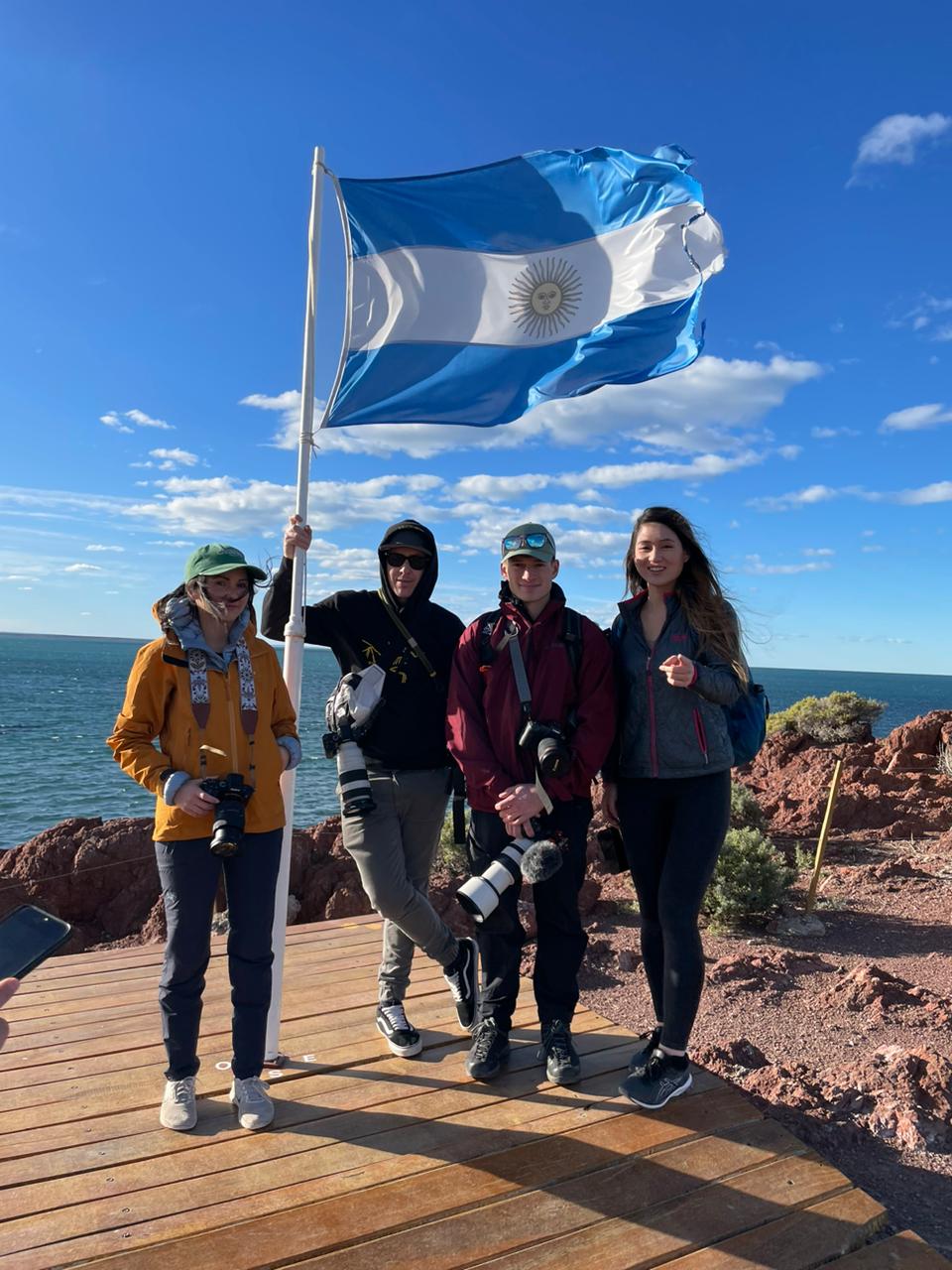 PUERTO MADRYN RECIBIÓ A SU PRIMER GRUPO DE NÓMADES DIGITALES