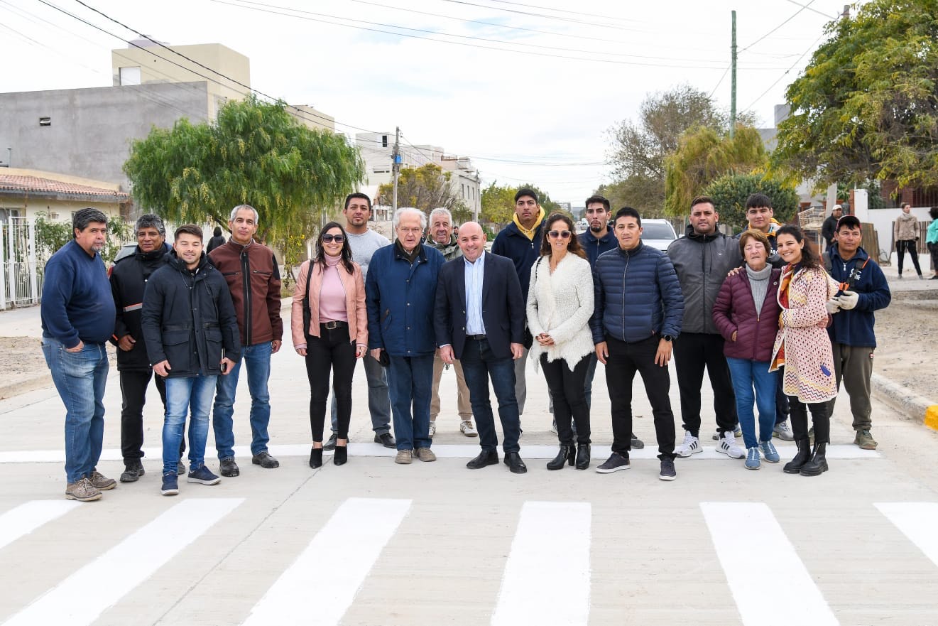 EL ANILLADO DE PAVIMENTACIÓN EN EL SECTOR SUR REPRESENTA UN ANTES Y UN DESPUÉS EN EL TRÁNSITO Y LA CIRCULACIÓN DE PUERTO MADRYN