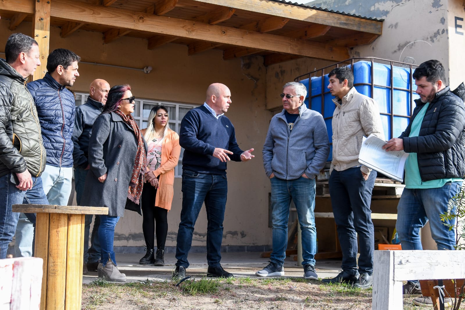 EL INTENDENTE VISITÓ LA ASOCIACIÓN CIVIL DEPORTIVA Y TRADICIONALISTA “EVA PERÓN” Y SE AVANZÓ EN EL DESARROLLO DE ACCIONES CONJUNTAS