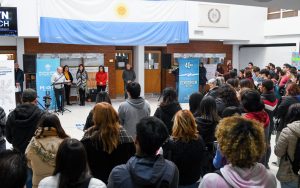SASTRE ENCABEZÓ LA APERTURA DEL ENCUENTRO DE PARTICIPACIÓN JUVENIL EN PUERTO MADRYN