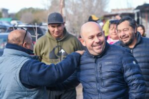 EL INTENDENTE RECORRIÓ LAS INSTALACIONES DE LA FERIA DEL BARRIO PRESIDENTE PERÓN