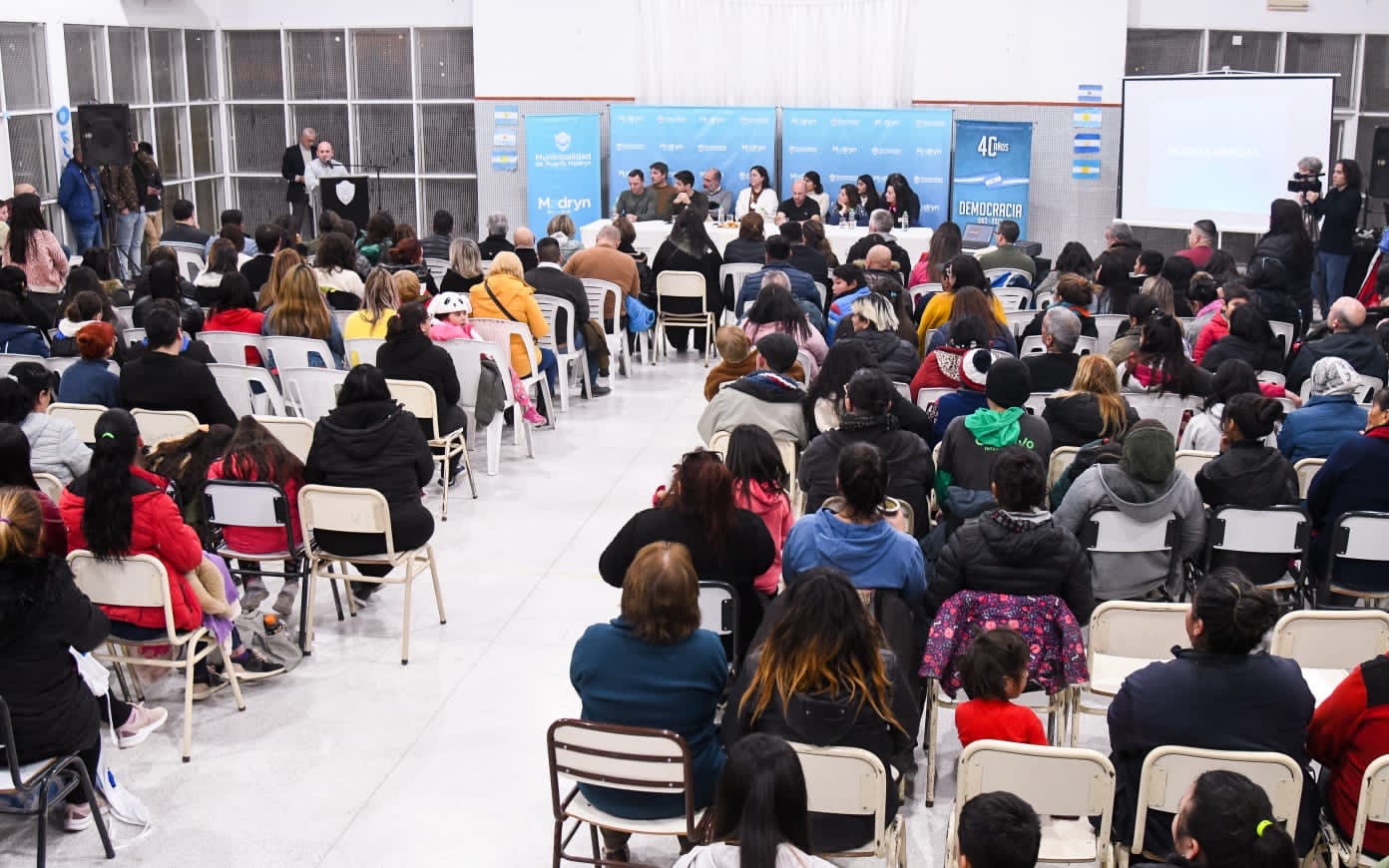 SASTRE PRESENTÓ DETALLES DE LAS OBRAS QUE SE HARÁN EN EL BARRIO PRESIDENTE PERÓN Y QUE LE MEJORARÁN LA VIDA A 1.500 FAMILIAS