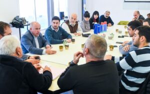 SASTRE VISITÓ LA CIMA, DONDE MANTUVO UNA REUNIÓN MUY PRODUCTIVA PARA EL FORTALECIMIENTO INDUSTRIAL DE PUERTO MADRYN