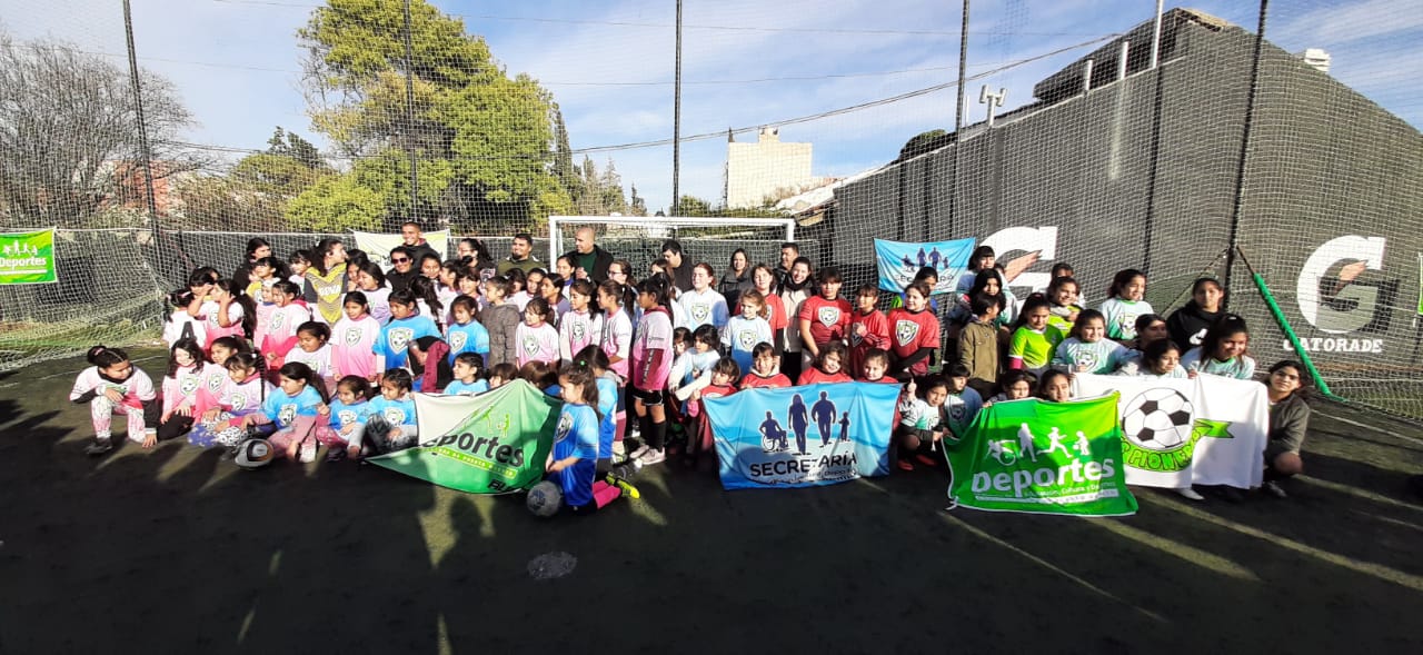 SE LANZÓ LA LIGA FEMENINA DE FÚTBOL INFANTIL