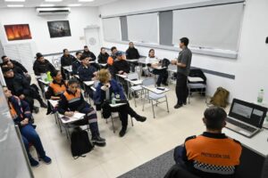 PROTECCIÓN CIVIL CAPACITÓ SOBRE EJIDO MUNICIPAL Y VÍAS DE EVACUACIÓN