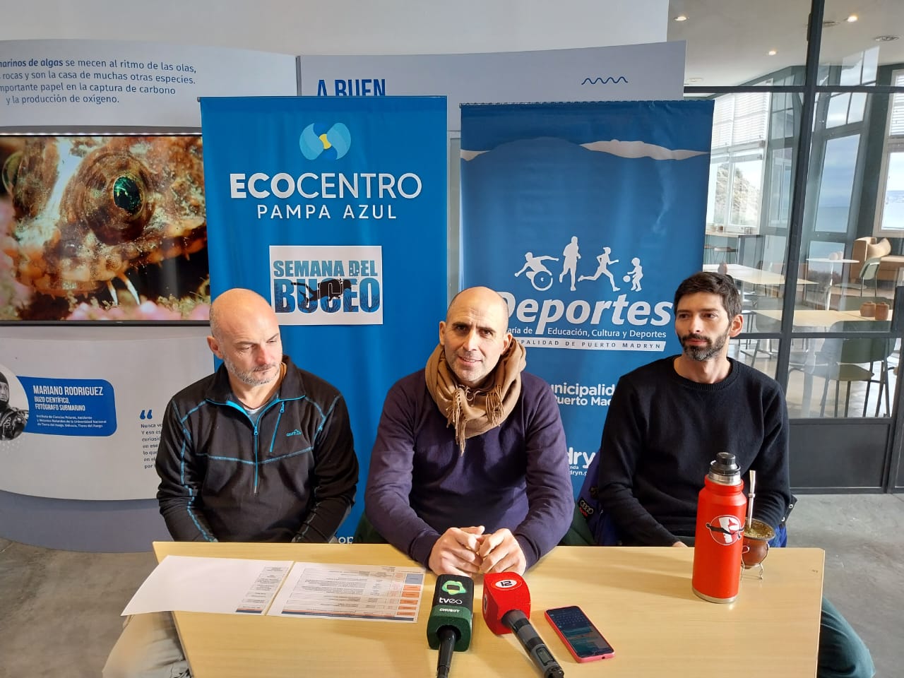 LANZARON LA SEMANA DEL BUCEO QUE SE HARÁ EN EL ECOCENTRO PAMPA AZUL Y TENDRÁ VARIAS ACTIVIDADES