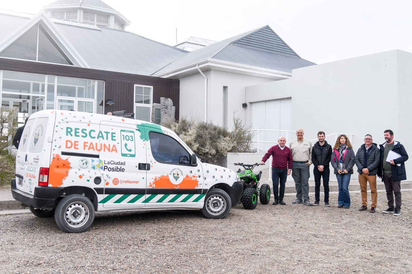 EL INTENDENTE ENCABEZÓ LA PRESENTACIÓN DEL PROGRAMA REFAUNAR EN PUERTO MADRYN, FORTALECIENDO EL CUIDADO DE LA BIODIVERSIDAD