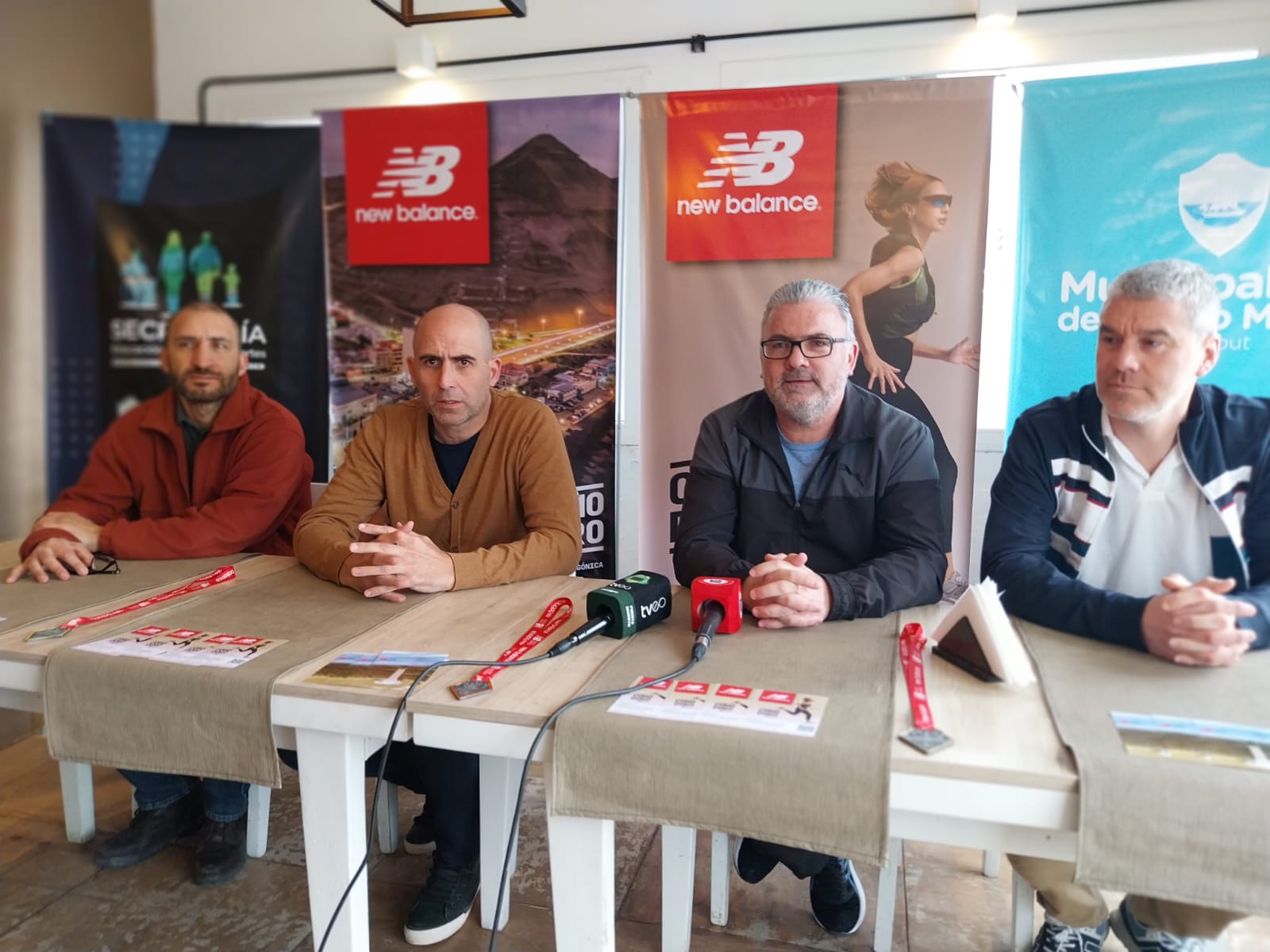 PRESENTARON EN PUERTO MADRYN LA CARRERA NEW BALANCE DE 21 KILOMÉTROS