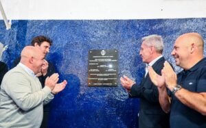 INSTITUCIONES DE PUERTO MADRYN RECIBIERON EQUIPAMIENTO Y EL CLUB GUILLERMO BROWN INAUGURÓ SU CANCHA DE BÁSQUET