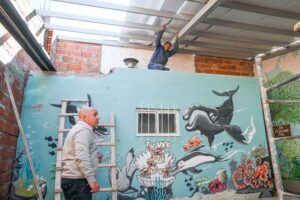 EL INTENDENTE RECORRIÓ LAS OBRAS DEL CENTRO INTEGRAL DE LA MUJER Y LA NIÑEZ