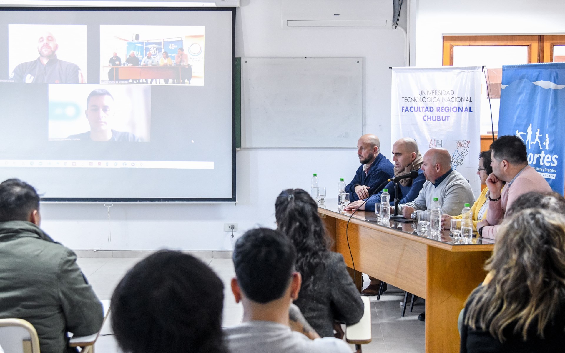 SASTRE ENCABEZÓ EL LANZAMIENTO DE LOS JUEGOS UNIVERSITARIOS DE PLAYA PATAGÓNICOS