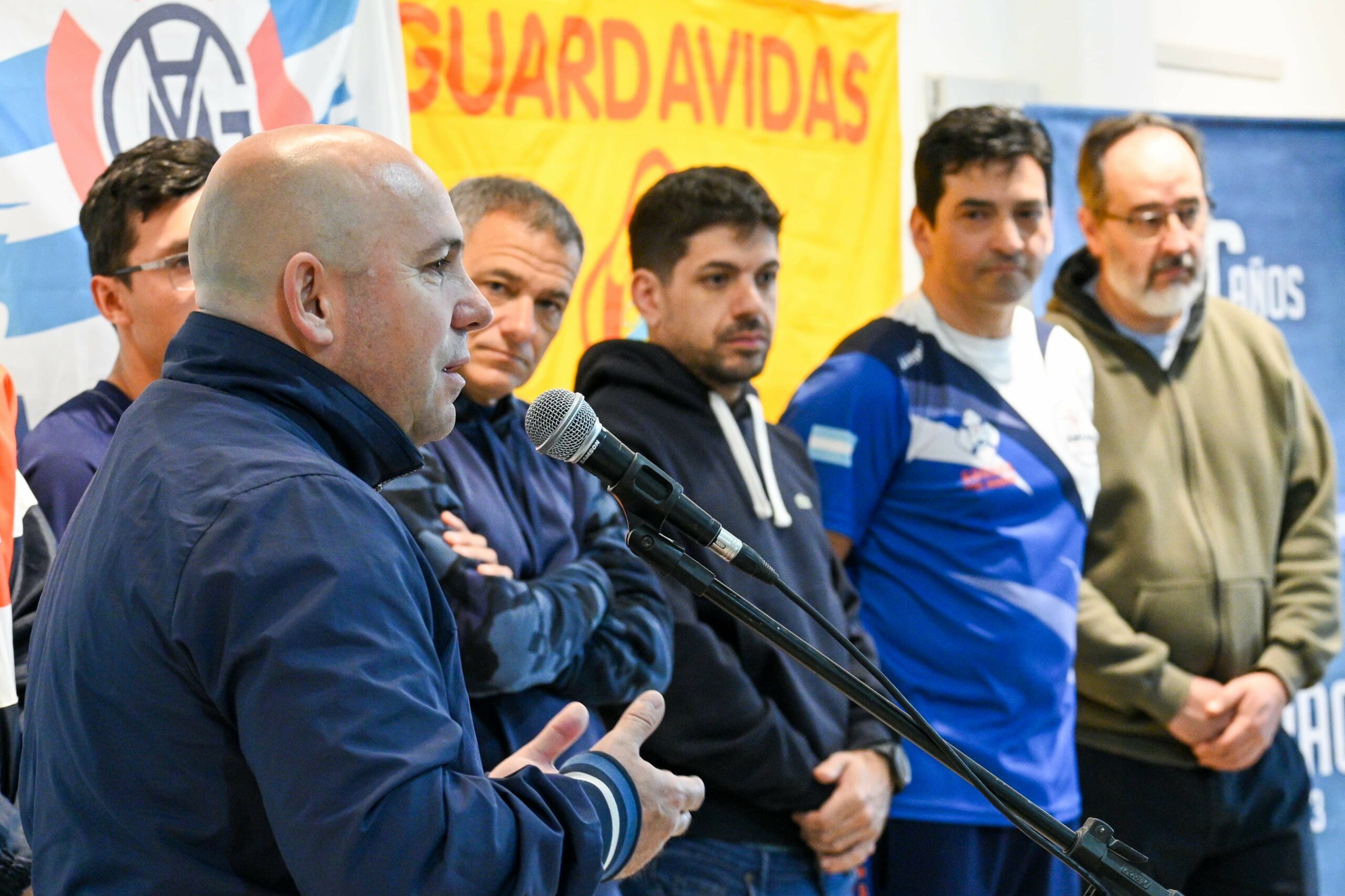 SASTRE ENCABEZÓ LA APERTURA DEL 2º ENCUENTRO DE ESCUELAS DE GUARDAVIDAS