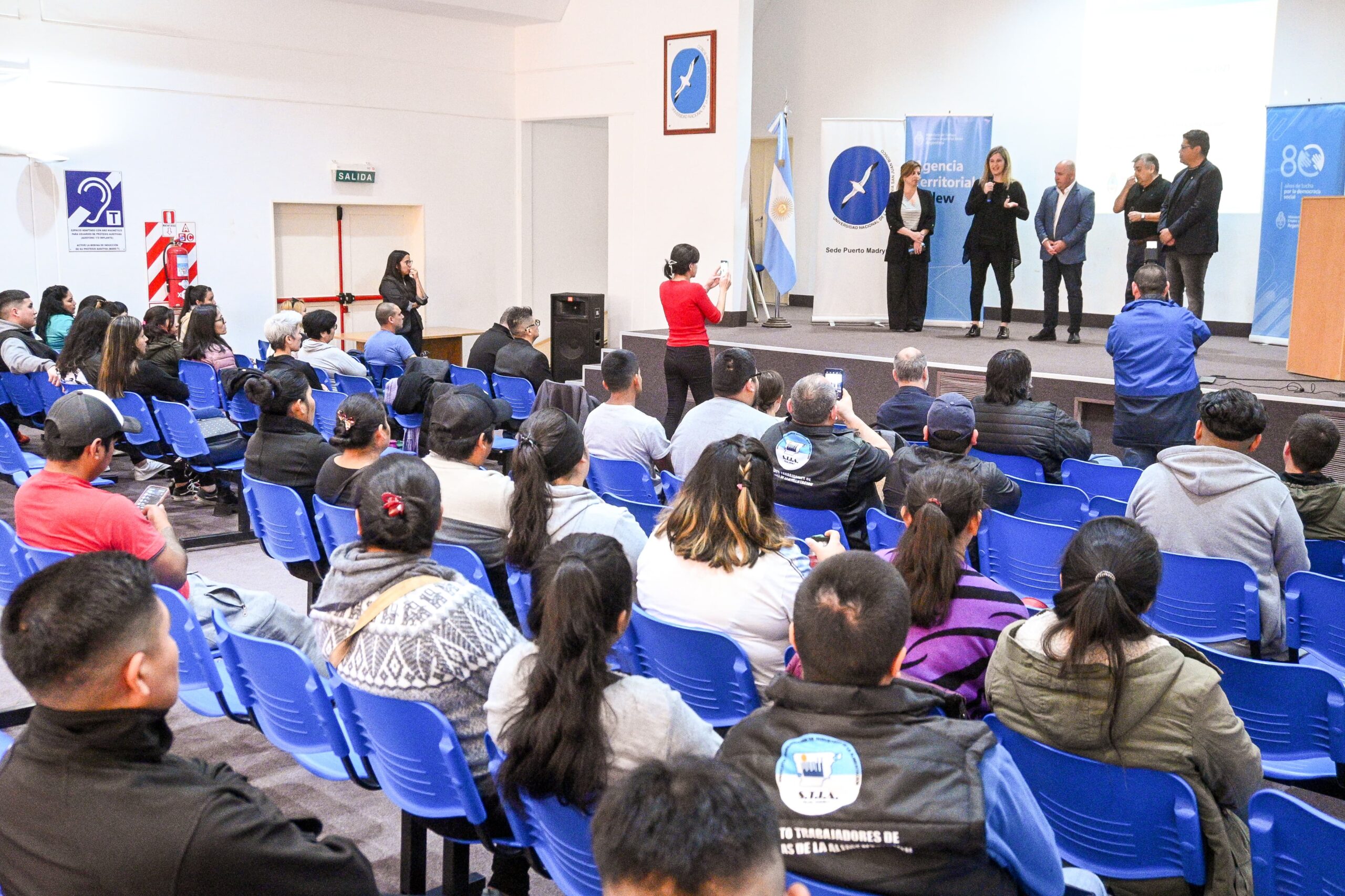 SASTRE ENCABEZÓ LA PRESENTACIÓN DE UN ENCUENTRO PARA FORTALECER LA IGUALDAD DE OPORTUNIDADES Y TRATO EN LA ACTIVIDAD PESQUERA