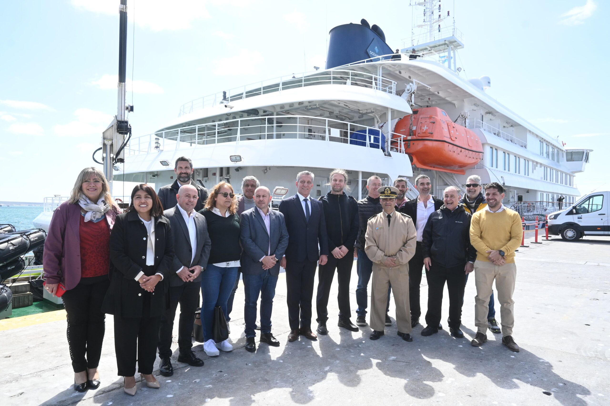 COMENZÓ LA TEMPORADA DE CRUCEROS EN PUERTO MADRYN