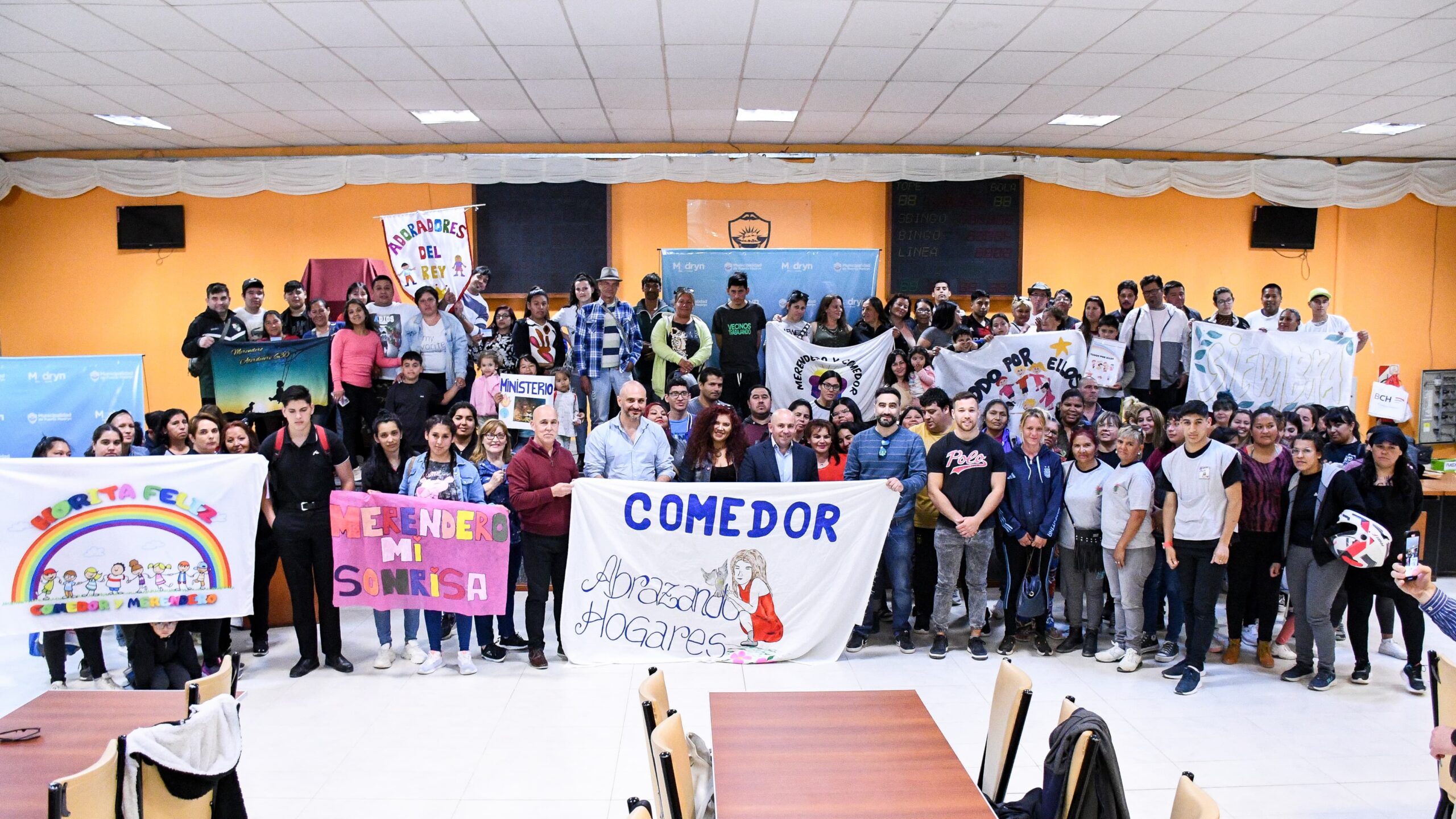 SASTRE RATIFICÓ SU ACOMPAÑAMIENTO HACIA LOS DISTINTOS ESPACIOS COMUNITARIOS DE PUERTO MADRYN